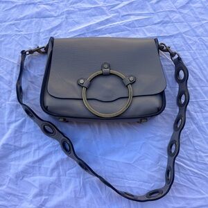 Rebecca Minkoff Grey Leather Crossbody